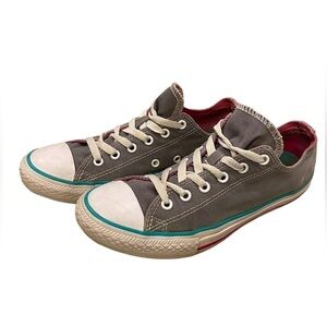 CONVERSE Chuck Taylor All Star Youth Athletic Shoe Girls Size 5 646172F Gray